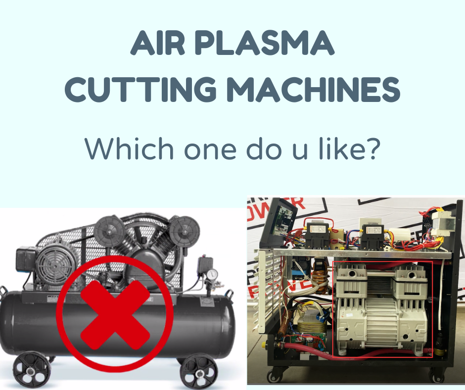 Air plasma cutting machines