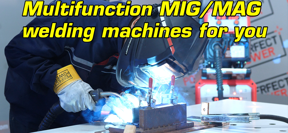 Multi-function welding – MIG MAG, MMA, and FLUX CORED Wire welding machine