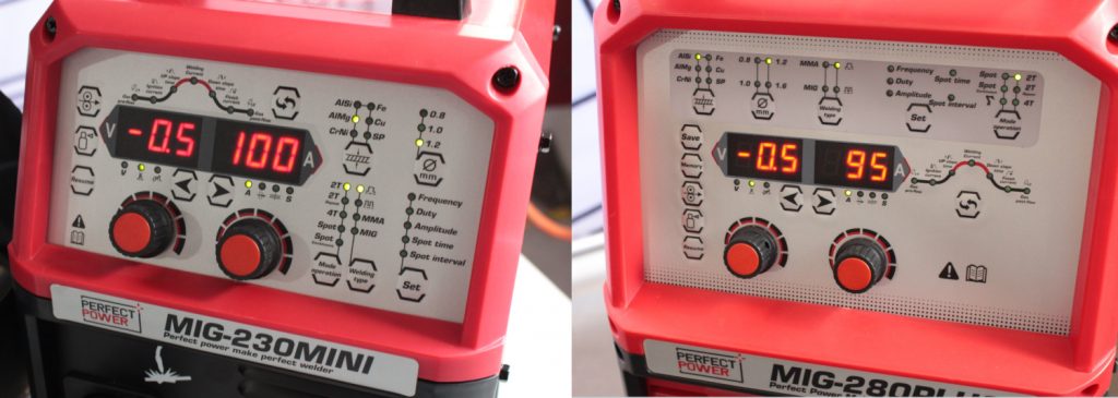 MIG-230MINI 230 and MIG-280 280PLUS