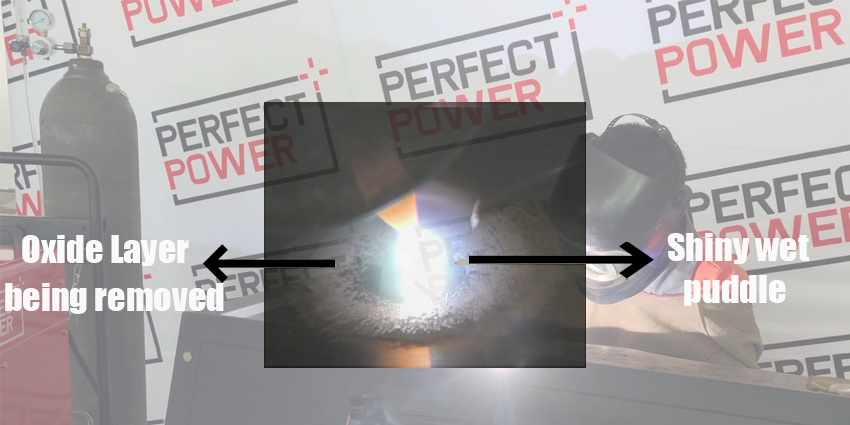 Simple 5-step process on how to TIG Welding Aluminum-Oxide being removed