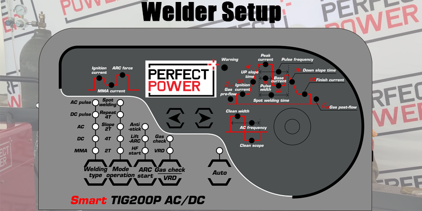 Simple 5-step process on how to TIG Welding Aluminum-Welder Setup
