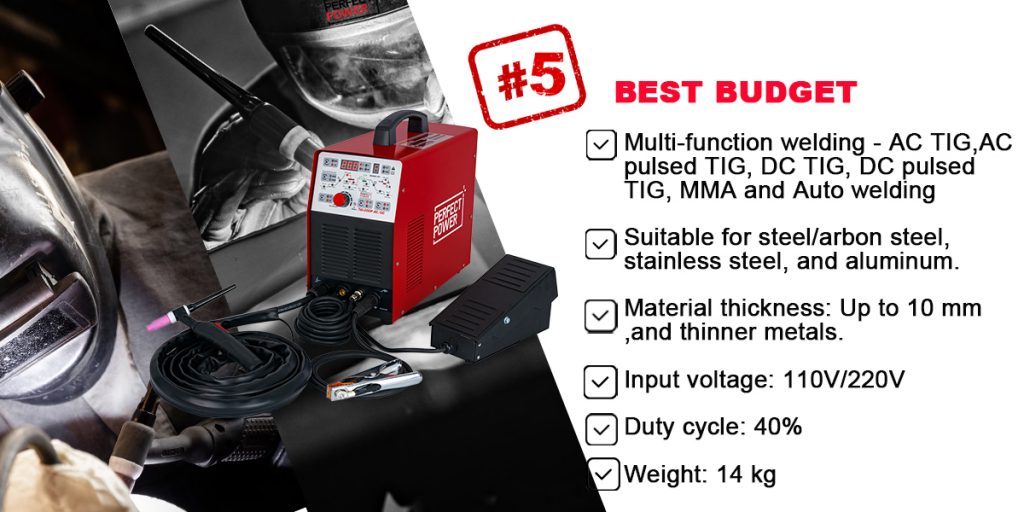 TIG-200P AC DC IGBT Inverter TIG AC DC Welding Machine Best budget