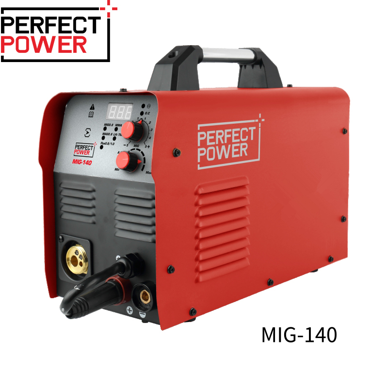 Perfect Power Welders MIG-140 Gas Gasless MIG/MAG IGBT Inverter Welding Machine Mig Welders Mig Welding Machine