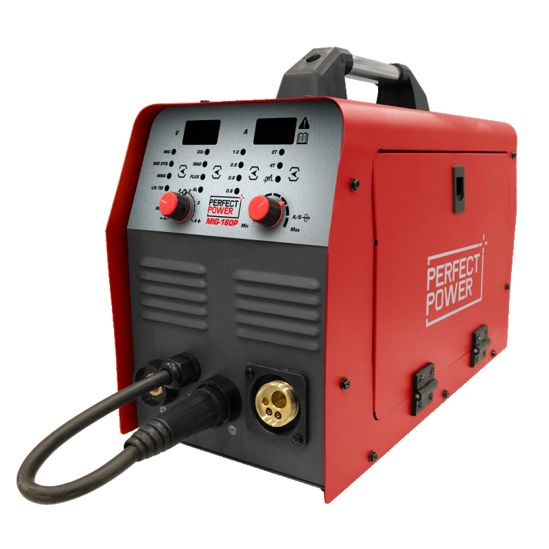 MIG 180P Gas MIG MAG Gasless Flux Core MIG IGBT Inverter Welding Machine PERFECT POWER Welders Welding Wire Welding Equipment Accessories Gear www.perfectwelders