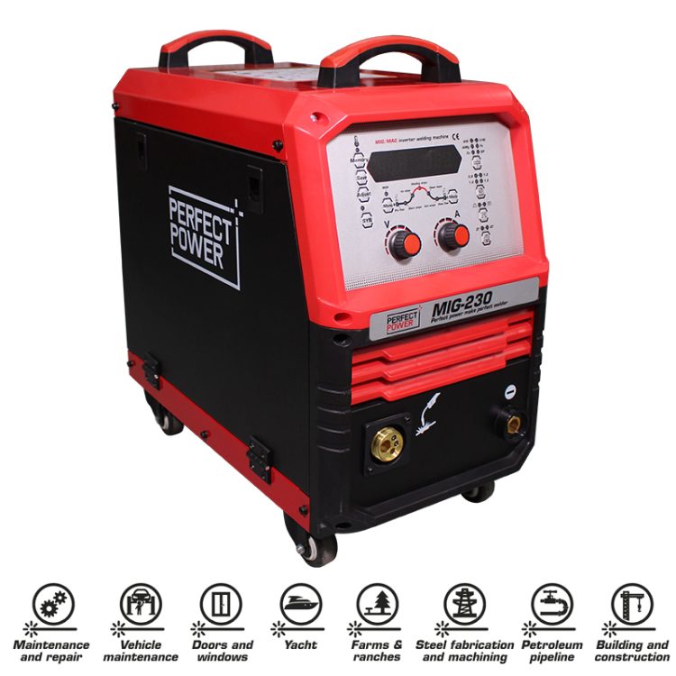Perfect PowerMIG-230 Semi-Automatic Gas Shielded Welder/MIG Welding Machine Mig Welder Mig Welders Aluminium Arc Welding Machine