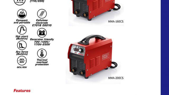 MMA-160CS 200CS IGBT Inverter MMA Stick Welding Machine