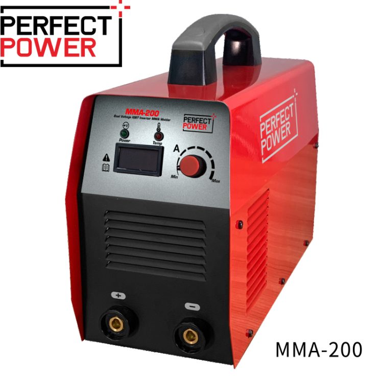 Perfect Power MMA-200 Mini Arc DC Inverter Stick Electronic Welder IGBT Welding Machine MMA Stick Arc Welder For Metal Welding