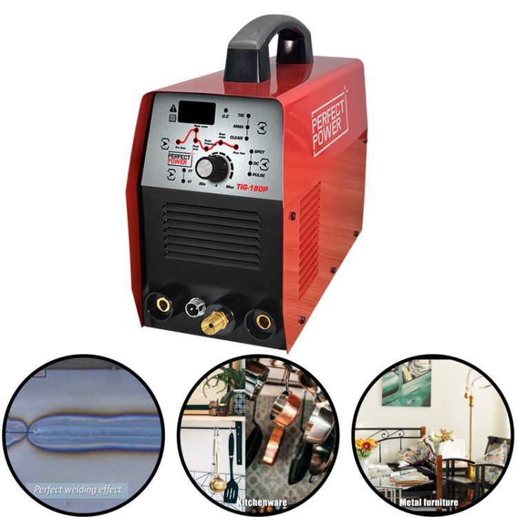 Perfect Power TIG-180P Portable Cold Welding Machine Stainless Steel AC/DC Tig Welder 180A Multifunction Tig Welding Machine