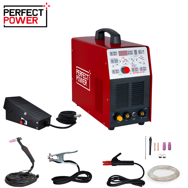 SOLDADOR TIG AC/DC CON PLASMA 200D VECTOR WELDING