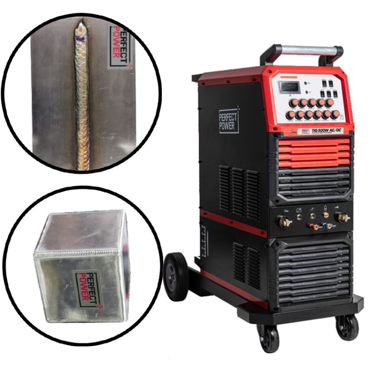 TIG-500W AC DC IGBT Inverter TIG AC DC Welding Machine