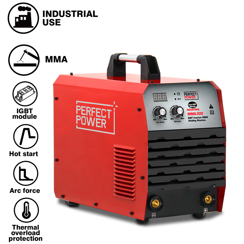 thumbnail image 2 of 110V 300AMP Mini IGBT ARC Welder – Inverter DC MMA Stick Welding Machine (Model MMA-315/ARC-300) 2 of 2
