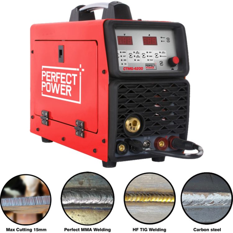 CTMG-4200 IGBT Inverter Plasma Cutter With MIG/MAG/HF TIG /MMA Function - Image 6