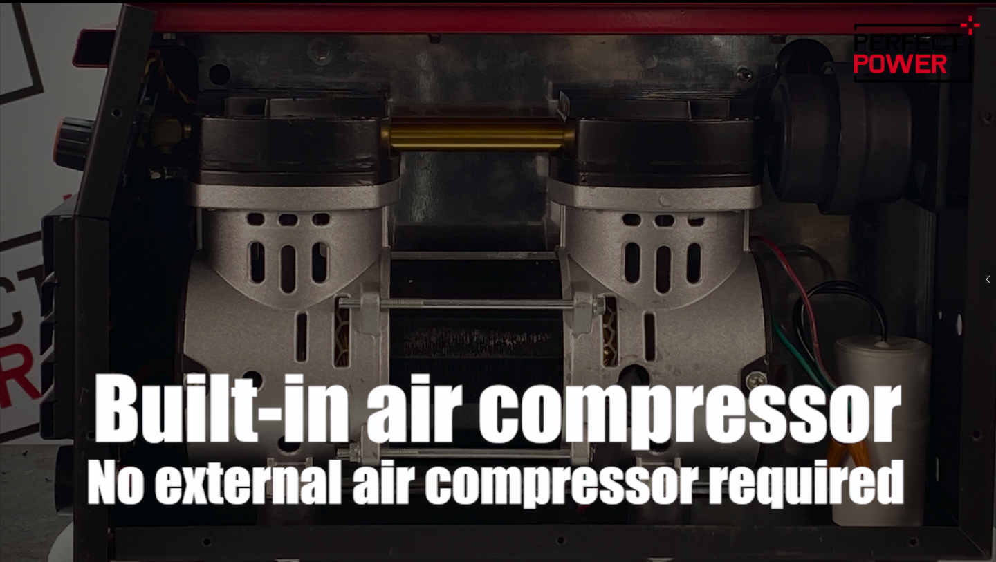 Air plasma cutting 5mm 10mm 20mm 25mm 30mm 40mm without gas( needn't connect outside air compressor)
