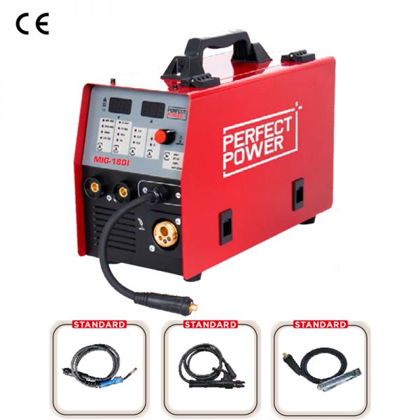 MIG-180I Portable Multi-function MIG/MAG Welder With Double Pulse Welding Machine