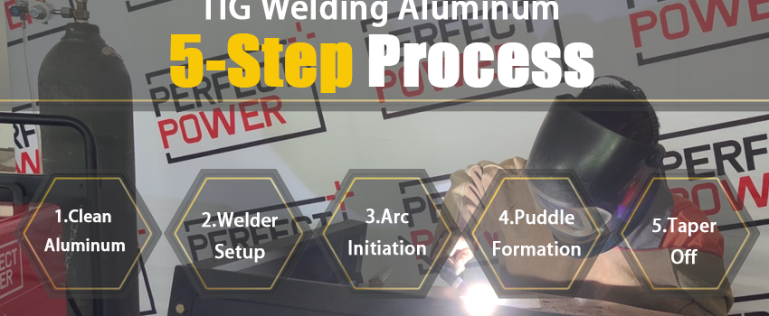 Simple 5-step process on how to TIG Weld Aluminum