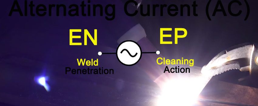 What current setting to use for TIG Welding Aluminum-Polarity