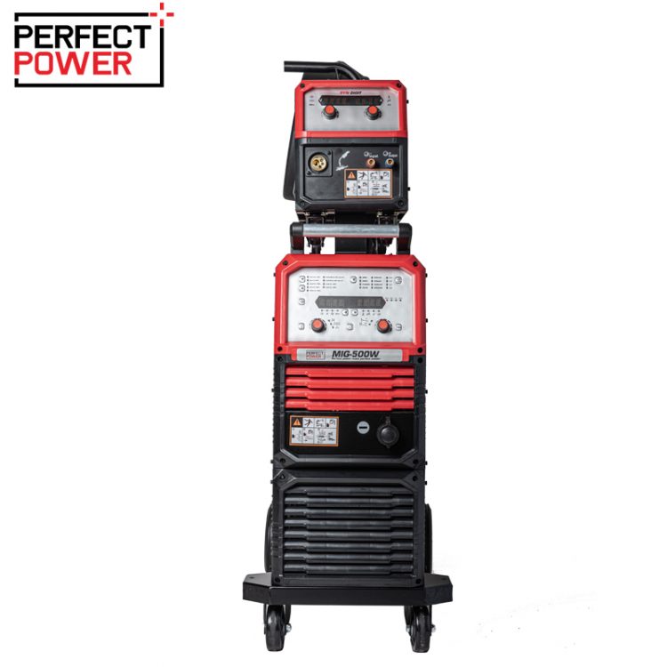 MIG IGBT inverter welding machine Digital control MIG-500W heavy-duty MIG welder PerfectPower pulse MIG MAG welding equipment