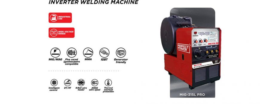 MIG Welder Gas Gasless MIG Welding Machine 315Amp 150V 500v Dual Voltage Flux Core Welder 3 in 1 MIG MAG ARC Welder IGBT Inverter