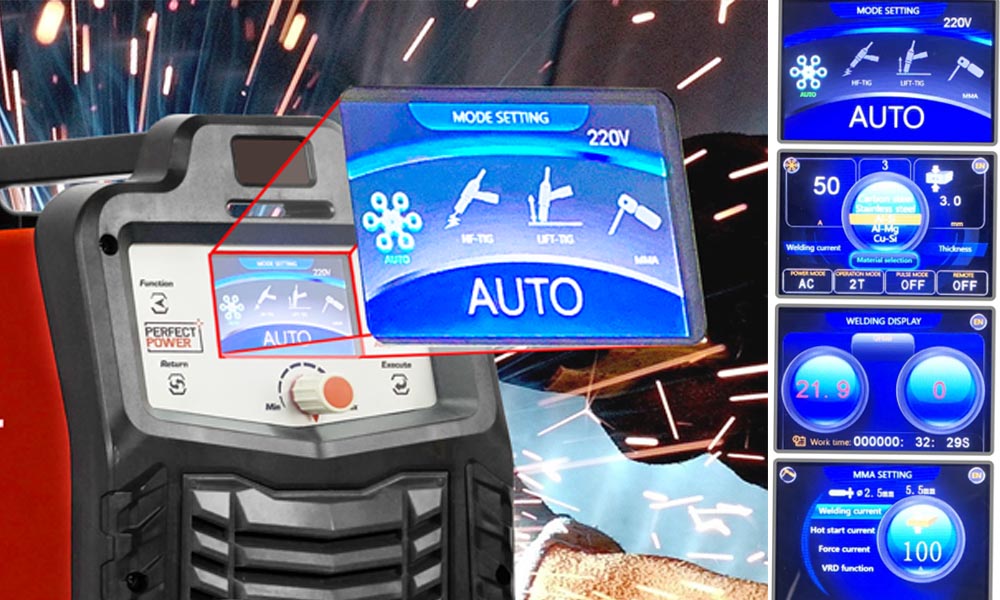 Precision Meets Power Welder: The TIG-200 200A TIG Welding Machine