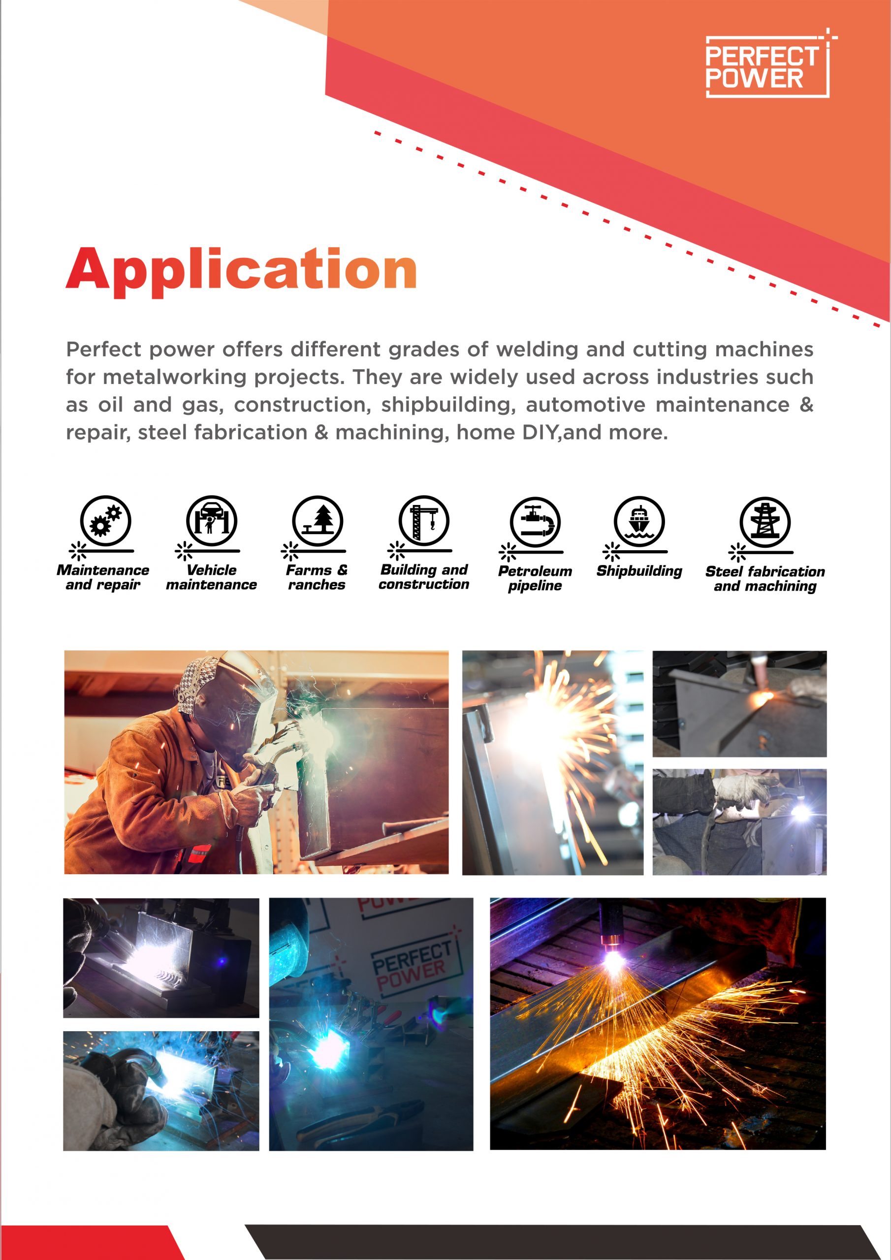 Welding and Cutting Machines Quick Selection Guide