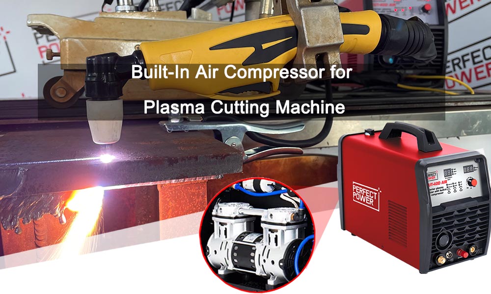Built-In Air Compressor for Plasma Cutting Machine
