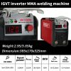 ARC-120MINI IGBT Inverter MMA/Stick Welding Machine Stick Welder Machine Mini ARC Welder 120A 220v Portable MMA Welding With Smart LCD IGBT Digital Display