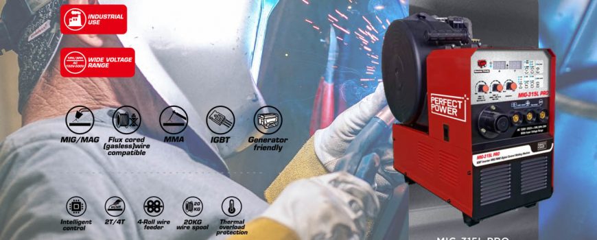 MIG-315L PRO: A Versatile Gas and Gasless MIG Welding Machine with IGBT Inverter Technology