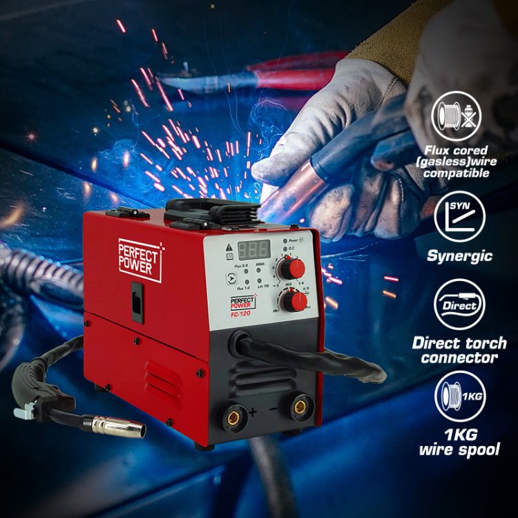 FC-120 Gasless Flux Cored Wire MIG Welding Machine