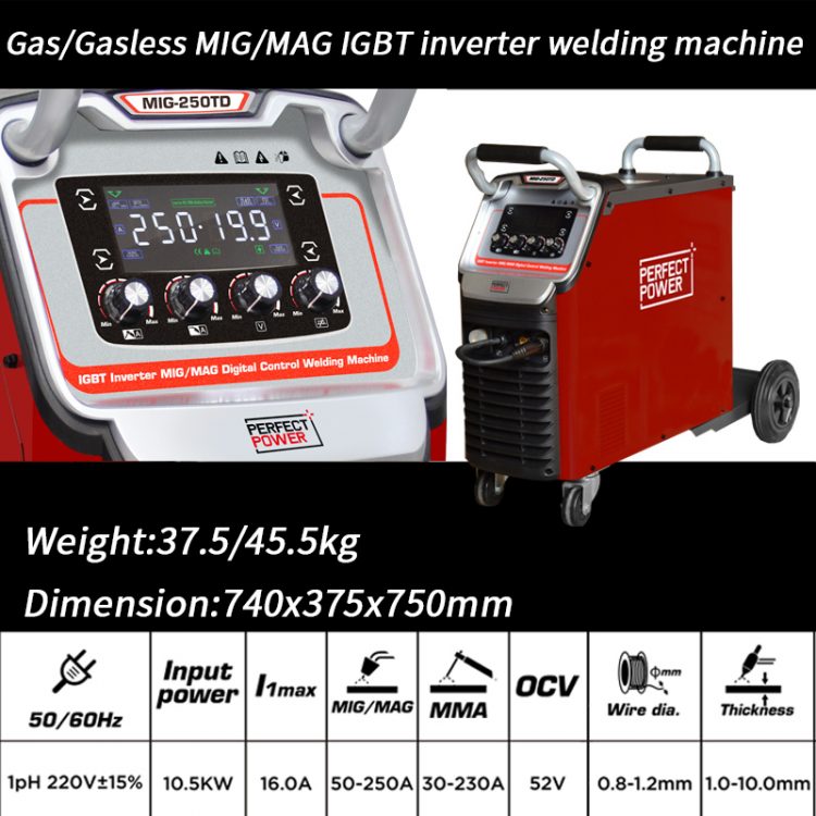 MIG-250TD MIG Welder - Image 3