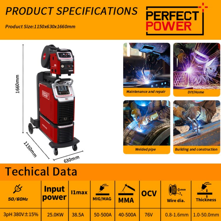 MIG-500PW MIG Welder - Image 3
