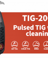 Multi-Process Cold Spot TIG Welder - TIG-200PC Pulse DC TIG Welding Machine