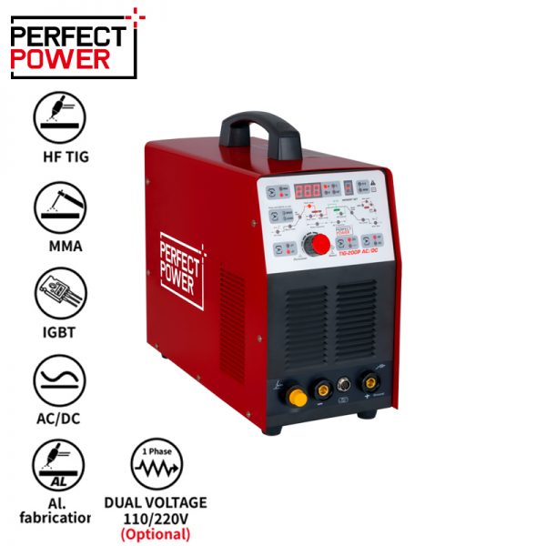 TIG-200P AC DC TIG Welder - PERFECT POWER - Welders, Welding Wire ...