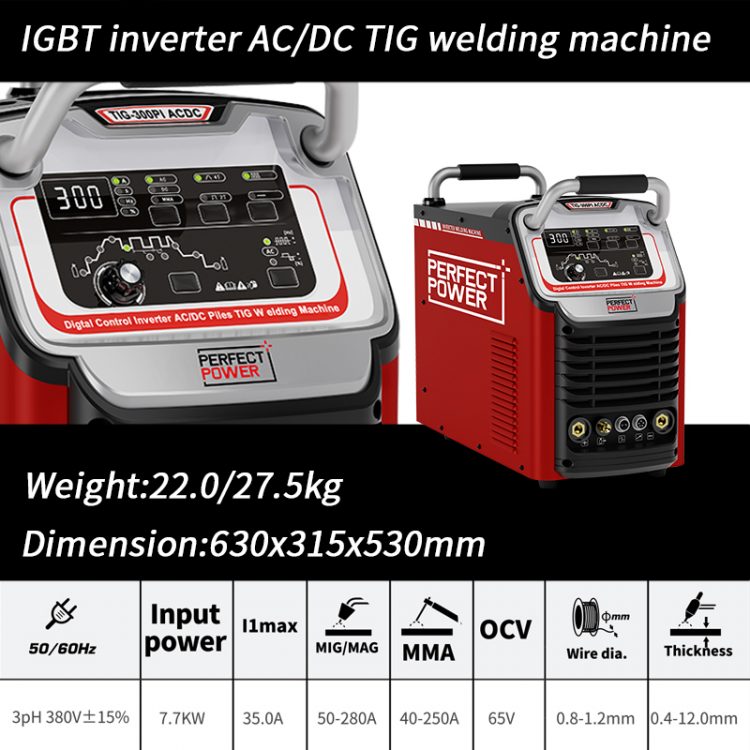 TIG-300PI AC DC TIG Welder - Image 2