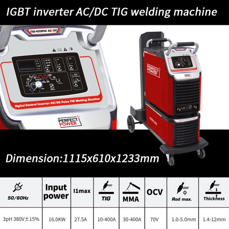 TIG-400PI AC DC TIG Welder - Image 2