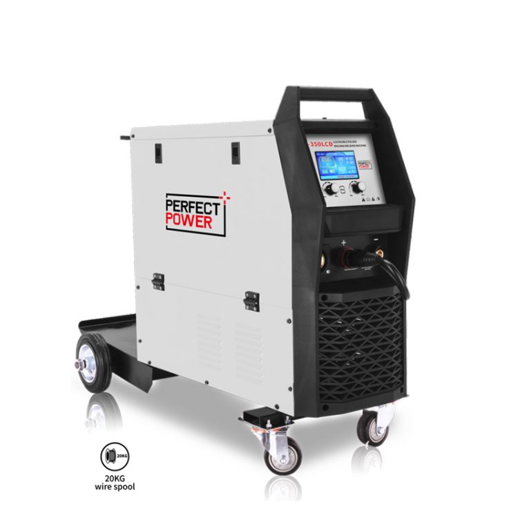 MIG-350LCD Double Pulse MIG Welder /Flux-Cored/TIG/Stick Multi-Process Welder