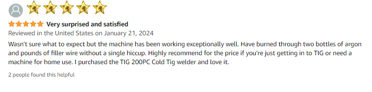 200-Amp TIG Stick Clean Welder