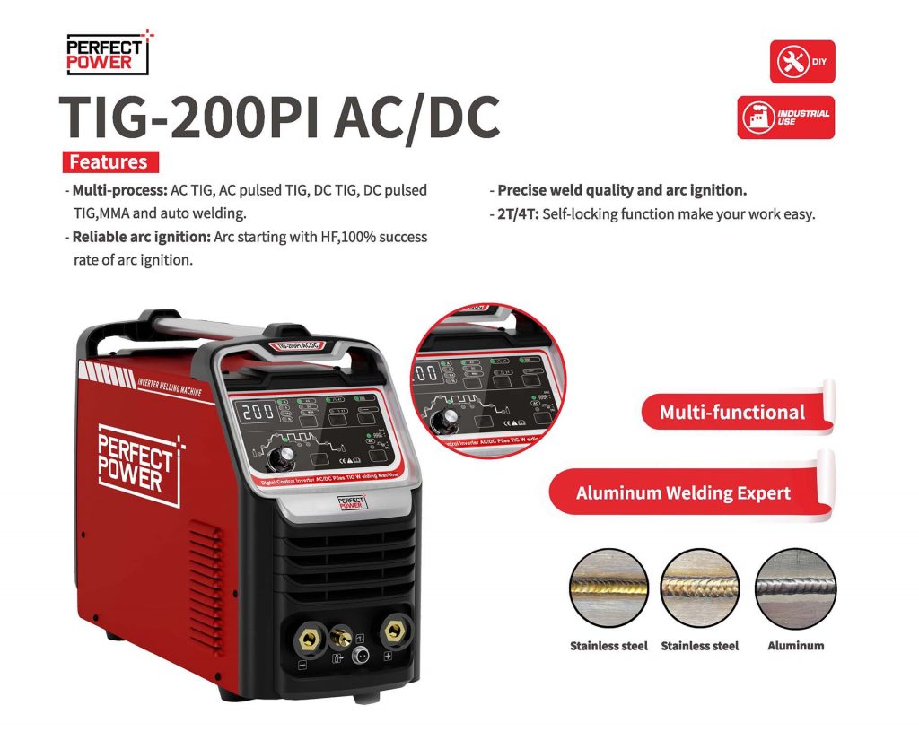 tig welder beginner - TIG-200PI TIG welding machine