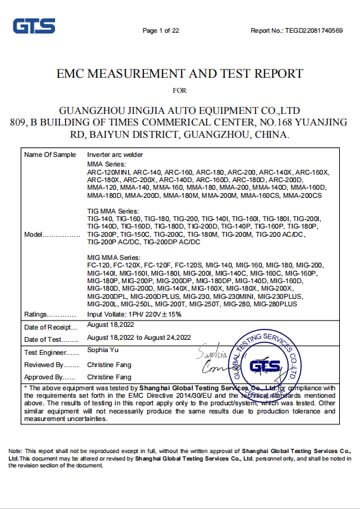 ce for MIG Welding Machines, TIG Welding Machines, Stick Welding Machines, Plasma Cutter & Multi-Process Welding Machines