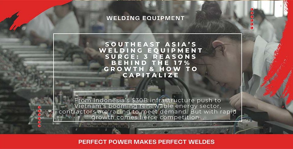 Southeast Asia’s Welding Equipment Surge: 3 Reasons Behind the 17% Growth & How to Capitalize