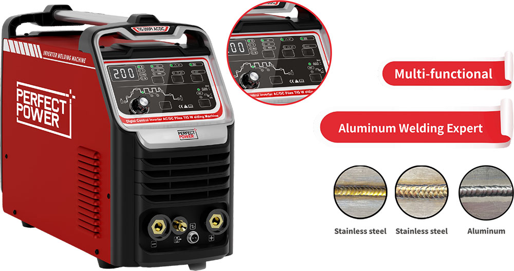 Perfect Power TIG-200PI AC DC TIG Welder